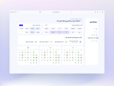 Omr - Employee Dashboard charts dashboard product ui ux