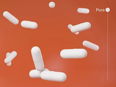 floating pills | 3d product render and animation 3d 3d render 3d visual 3danimation 3drender 3dvisualization amazon amazon product animation healthcare medical medicine motion design motion graphics pharma product render product rendering product visualization promotional video supplements