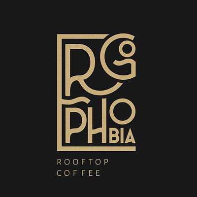 Logo Design • Ergophobia Coffee branding graphic design logo namecard print design