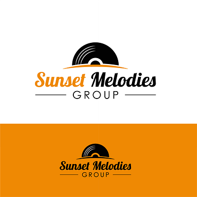 Event Management Logo Design cursive dynamic event event management event management company flat illustration logo logo design melody melody logo melody logo design minimal modern record record logo records sunset logo symbolic