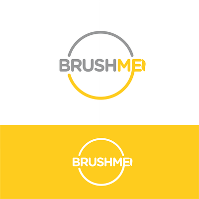 Minimal Brush Company Logo brush brush company brush company logo design custom custom logo custom logo design dental dentist dentistry dynamic flat lettermark minimal modern symbolic toothbrush toothbrush company toothbrush company logo design toothbrush logo toothpaste