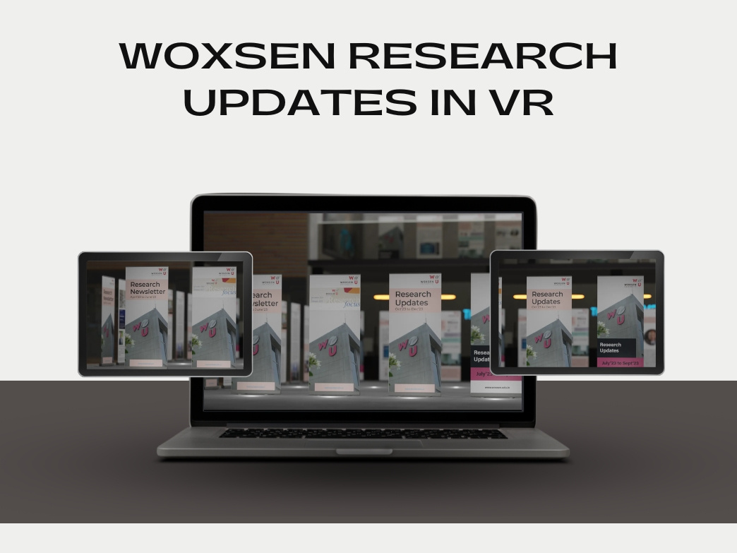 Woxsen Research Updates in VR virtual reality vr