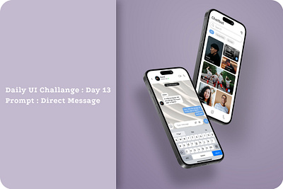 Day 13 - Daily UI: Direct Message UI ✉️