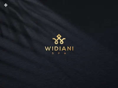 Widiani Spa Logo beauty logo brand logo branding clothing logo fashion logo logo logo design luxury logo minimalist logo modern logo motion graphics spa logo unique logo
