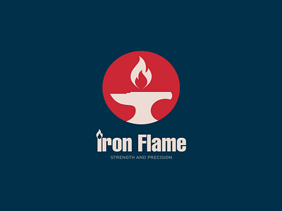 Iron Flame Logo Design abdur rafay design inspiration flame logo flame logo design inspiartion iron factory iron flame iron flames iron industry design iron logo latest designs logo design logo design ideas logo design inspiration logo idea logo inspiration new iron logo new logo design