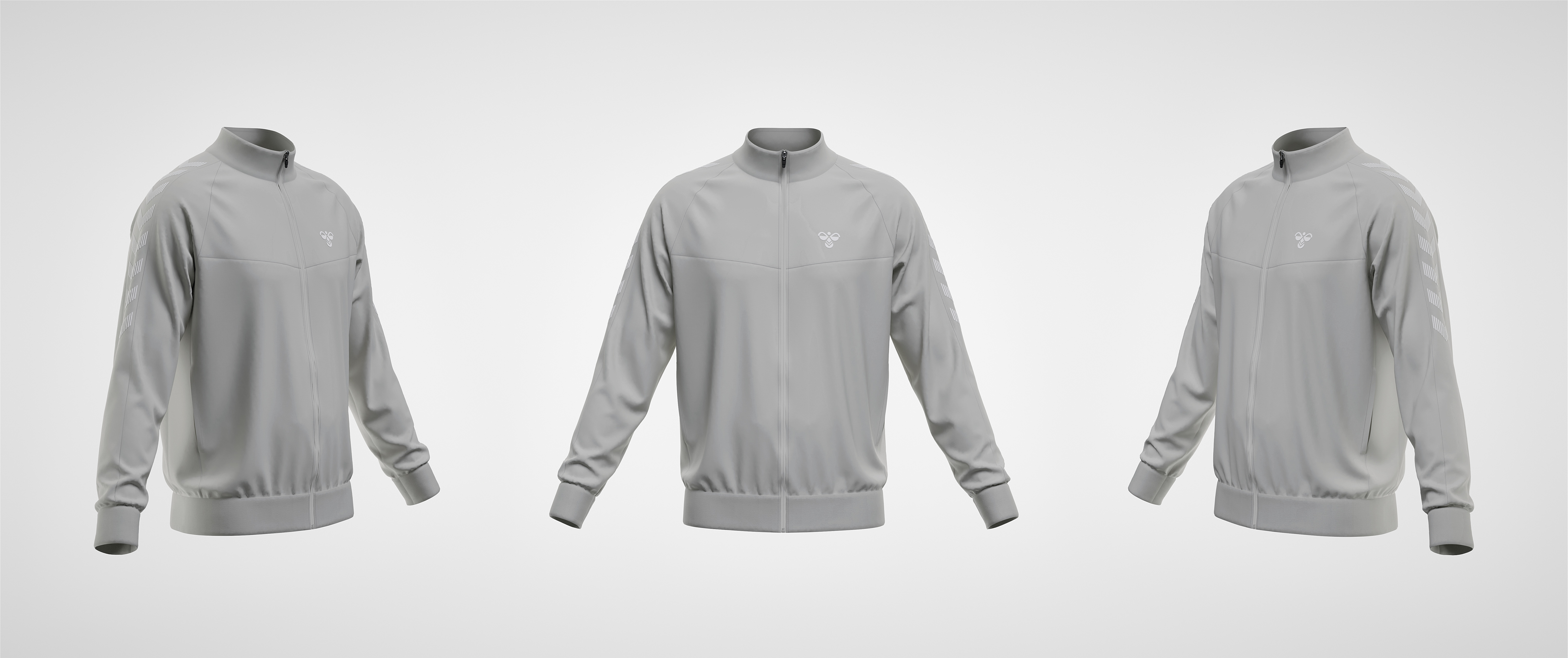 Hummel Track Jacket 3d apparel blender clo3d clothes clothing sportswear