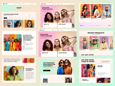 e-commerce Website ✦ FISHINRO e commerce wesite fashion ecommerce ux fashion shopping ux fashion store ui fashion uiux experts fashion website ui figma ecommerce design figma fashion web design figma uiux design figma web design figma website design mobile app design online boutique ui techwitpro uiux uiux in figma web design website design womens fashion womens fashion ui design