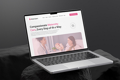 Pregnancy care landing page design branding design healthcare website landing page maternity care pregnancy care pregnancy guide pregnancy healthcare radditollc ui ui design user interface web web design website