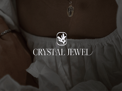 Crystal Jewelry Logo brand logo business logo clean logo creative logo crystal custom logo diamond icon diamond logo fashion logo graphic design icon jewelry icon jewelry logo logo design luxury logo minimalist logo simple logo