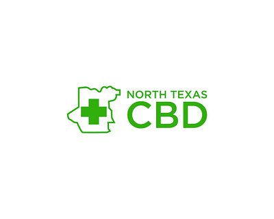 North Texas CBD logo wellness brand identity