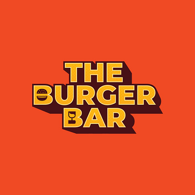 The Burger Bar Logo Design abdur rafay bar bar logo brand design burger burger and bar burger logo burger logo design inspiration design fast food logo graphic design inspiration logo logo design the burger bar unique logo design