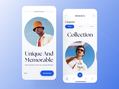 Fashion E-Commerce Mobile App app design app ui brand cloth clothing app e commerce ecommerce app fashion ios mobile mobile ui online shop online store