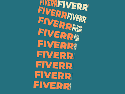 Fiverr - Motion Typography 3d animated lettering animation branding callouts design motion graphics motion typography pro title type typography ui ux