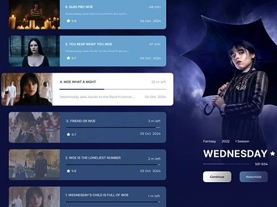 Wednesday Series Web Page: Bold Contrast in Subdued Cold Tones ui web design wednesday