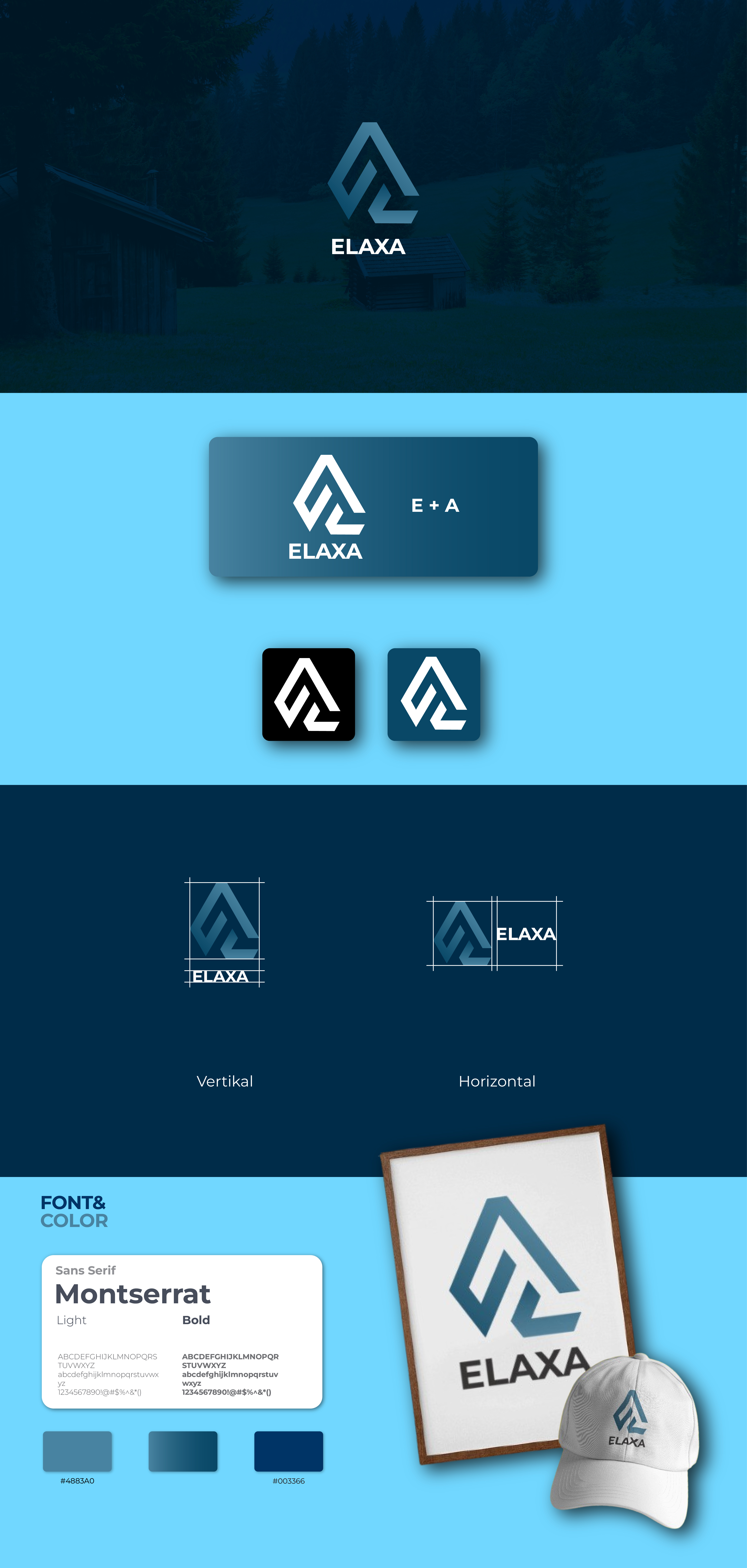 real estate logo design professional business logo - ELAXA