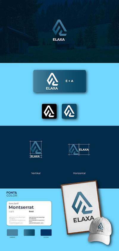 real estate logo design professional business logo - ELAXA