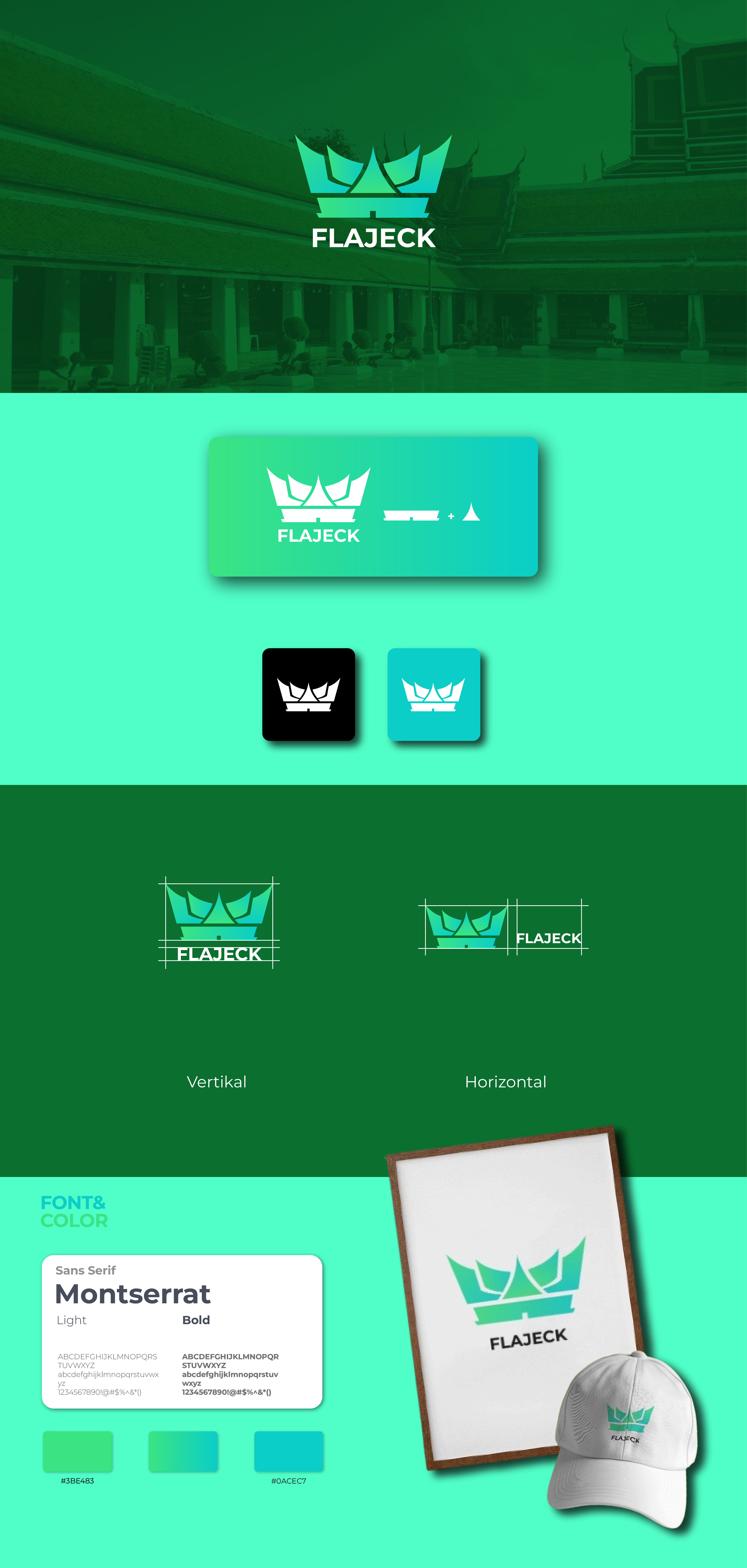 modern minimalist business logo design modern - FLAJECK