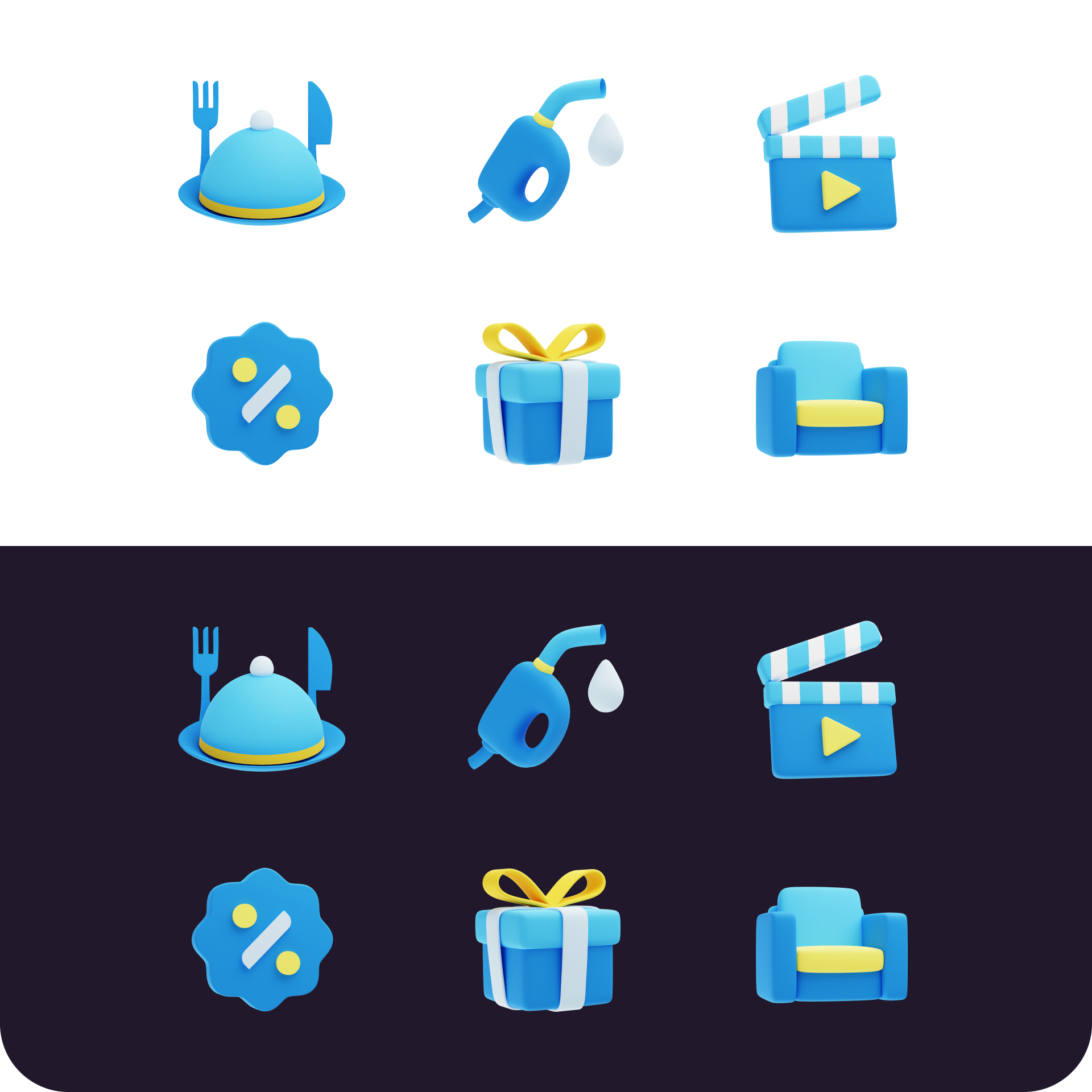 Revamping UI with 3D Icons 3d art 3ddesign 3dicons 3dmodel blender blender3d blender3dart branding design illustration ui uidesign userexperience uxdesign