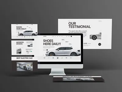 CARPRO - WEB UI DESIGN branding business car web ui car website corporate creative design digital graphic graphic design landing page modern professional ui uiux user experience user interface ux web ui website