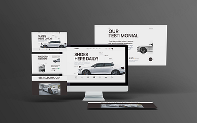 CARPRO - WEB UI DESIGN branding business car web ui car website corporate creative design digital graphic graphic design landing page modern professional ui uiux user experience user interface ux web ui website