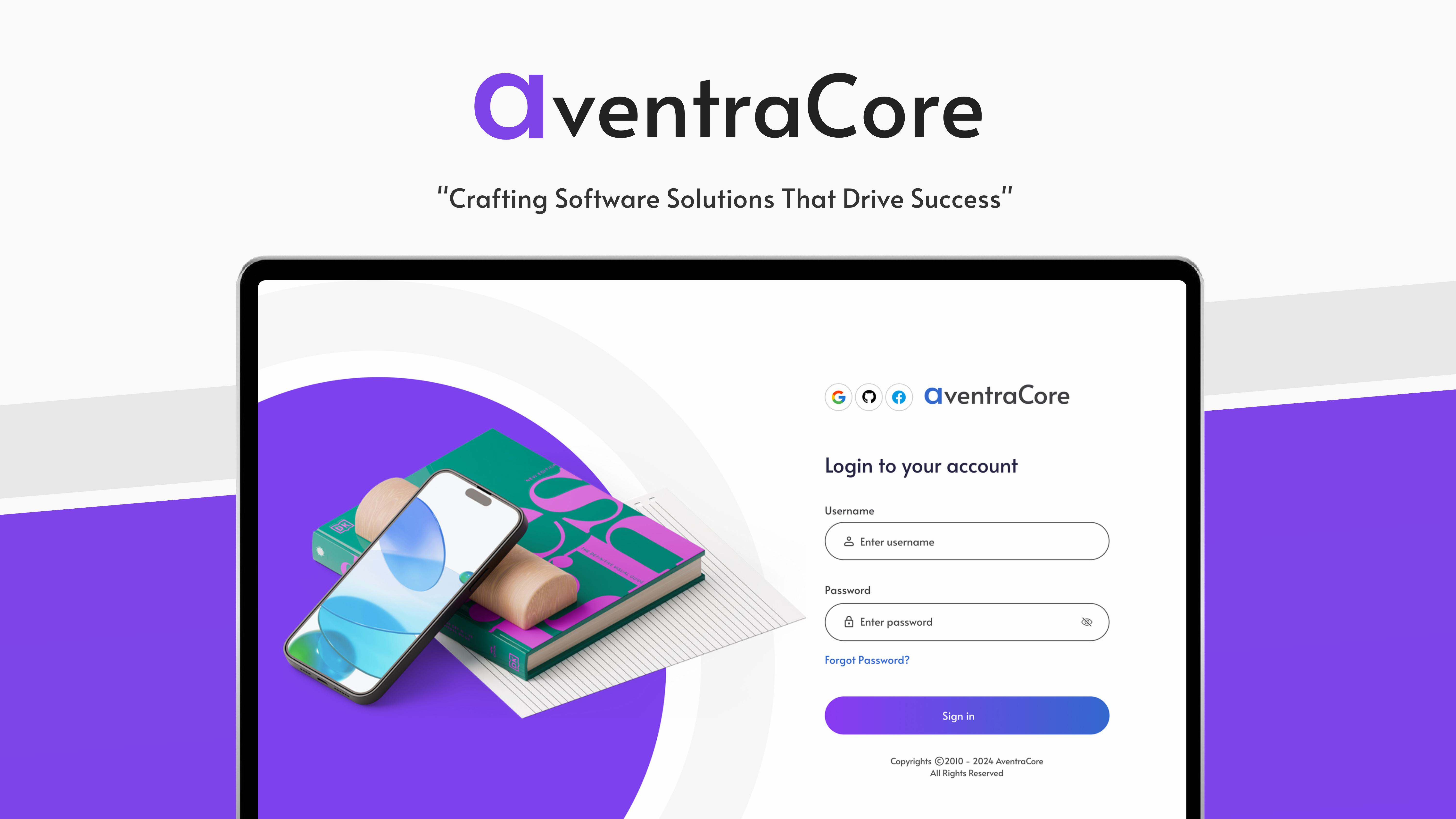 AventraCore - Web Application adobexd branding canva design figma mockups prototyping ui uiux