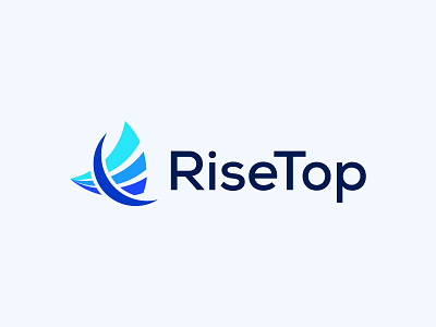 RiseTop Brand Design, Business Company Logo brand design brand identity brand mark branding business business company logo business growth logo business logo design company company logo creative mark grow business logo design logo icon minimalist logo modern logo risetop rising logo tech logo