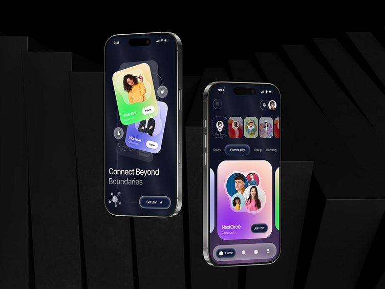 Social Media App Design By Mostafizur Rahaman On Dribbble social-media-app-design-by-mostafizur-rahaman-on-dribbble