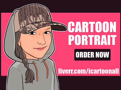 Design Girl Portrait Cartoon Logo cartoon cartoon girl cartoon logo cartoon logo maker cartoon portrait custom logo design fiverr fiverr cartoon logo fiverr logo fiverr logo maker girl cartoon logo graphic design icartoonall illustration logo logo design portrait logo vector