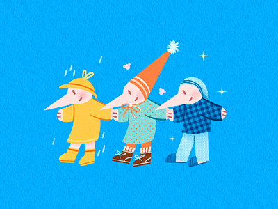 Our Outfits art artwork cape design farming illust illustration ipad nightwear outfit peachtober24cape photoshop rain raincoat ribbon sparkle tweetyheather