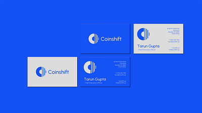 Coinshift's Visual Identity and Branding blue branding coinbase coinshift crypto logo visual identity web3