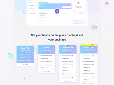 K A D I video 3d ui blue ui colorful dashboard dashboard interface future futuristic ui hosting hostingplatform plan platform prices purple purple ui subscriptions ui ux video videostreaming