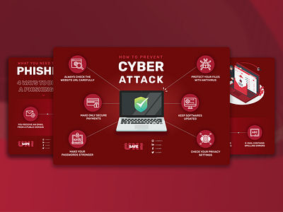 CyberSecurity Org | Social Media Post Designs cybersecurity design graphic design illustration linkedin post poster social media