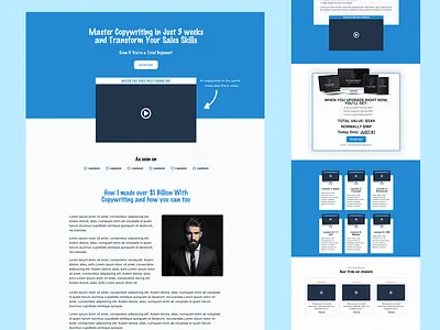 Course Funnel course funnel course landing page funnel