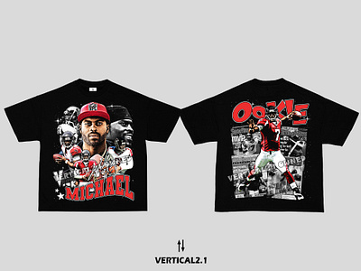 Michael Vick Bootleg Design apparel design atlanta bootleg bootleg design brand design clothing design graphic design nfl