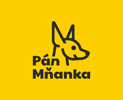 Dog - Prague Ratter branding dog illustration logo minimal minimalistic dog prague ratter vector