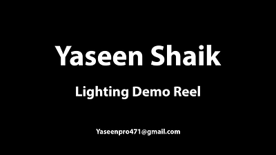 Demo Reel 2024 3d 3d lighting animation lighting and rendering