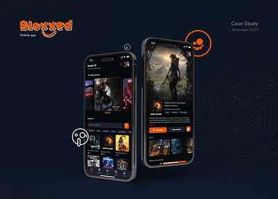 Bloxxed - A game rating app app app ui design figma game graphic design layout product design ui ui design ui ux ux