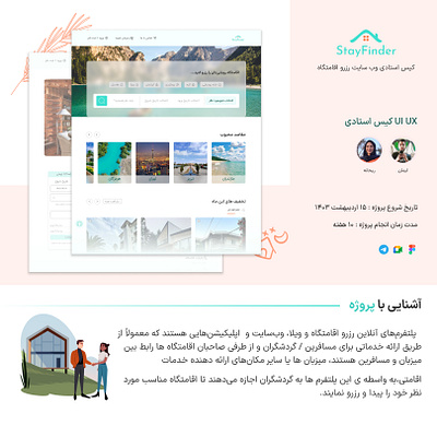 Case Study: Accommodation Booking Website ui