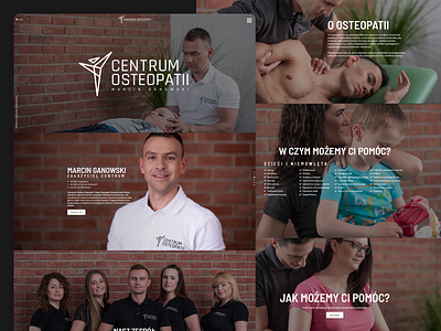 centrumosteopatii.pl - osteopathy website osteopathy physiotherapy ux website