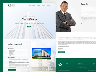 kancelaria-siuda.pl - lawyer website lawyer ux website