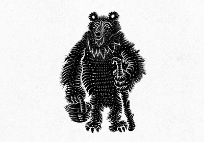 Bear (2018) design dribbble emblem graphic illustration russia symbol vector