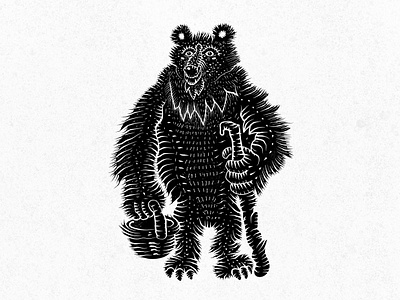 Bear (2018) design dribbble emblem graphic illustration russia symbol vector