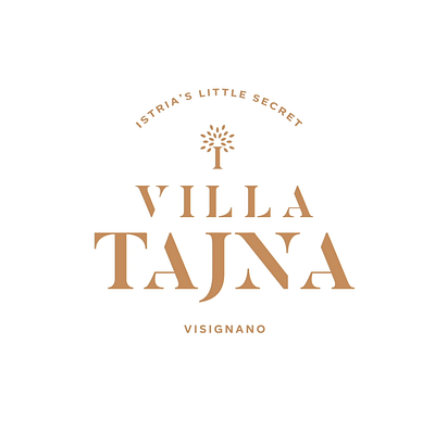 Logo Animation - Villa Tajna adobe after effects after effects animation branding graphic design logo motion graphics ui villa