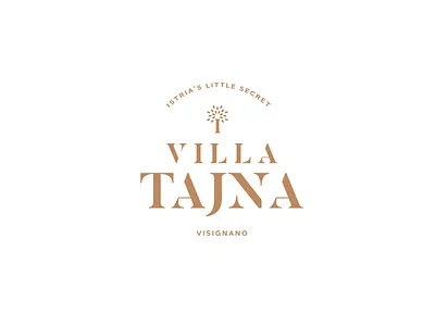 Logo Animation - Villa Tajna adobe after effects after effects animation branding graphic design logo motion graphics ui villa