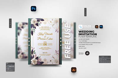 Wedding Invitation A4 aam360 aam3sixty custom wedding invitation digital wedding invitation elegant wedding invitation floral wedding invitation flyer template free flyer minimalist wedding invitation modern wedding invitation printable wedding invitation vintage wedding invitation wedding announcement card wedding announcement flyer wedding announcement template wedding invitation template wedding template