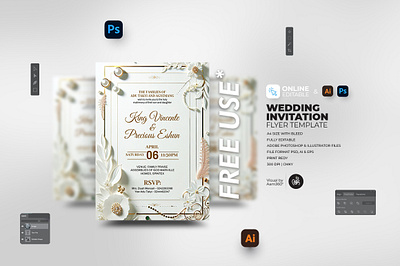 Wedding Invitation aam360 aam3sixty custom wedding invitation digital wedding invitation elegant wedding invitation floral wedding invitation flyer template free flyer minimalist wedding invitation modern wedding invitation printable wedding invitation vintage wedding invitation wedding announcement card wedding announcement flyer wedding announcement template wedding invitation template wedding template