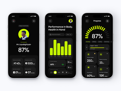 SPStation Mobile App app apps clean clean design dark dark mobile mobile mobile app mobile apps sport sport app sport mobile ui ui design ux