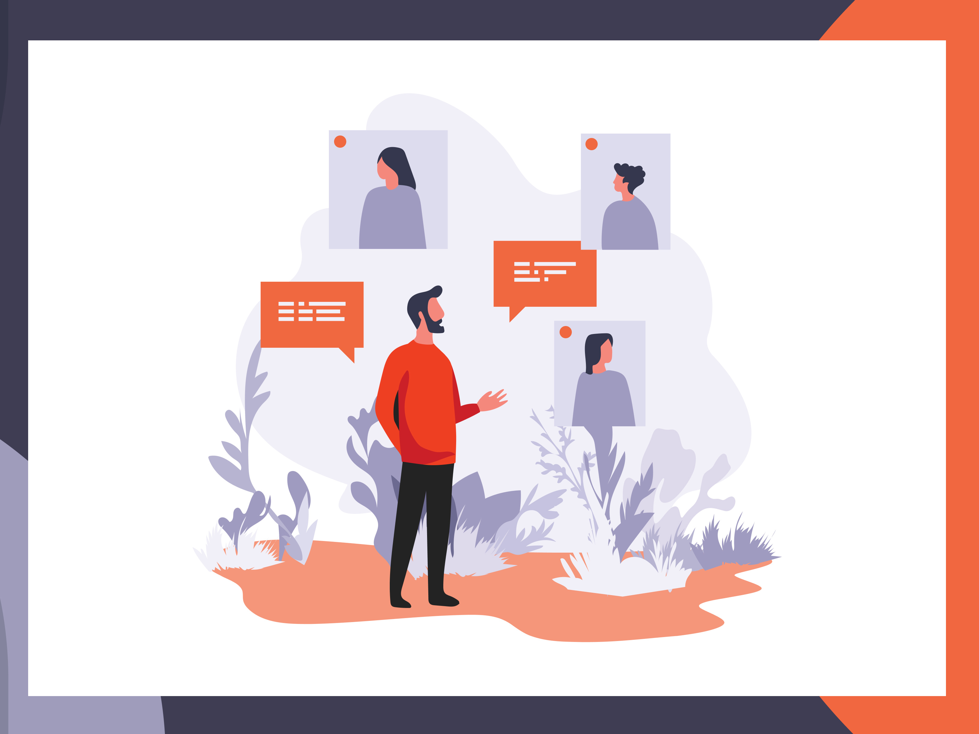 Example of Scalable Custom Brand Illustrations 