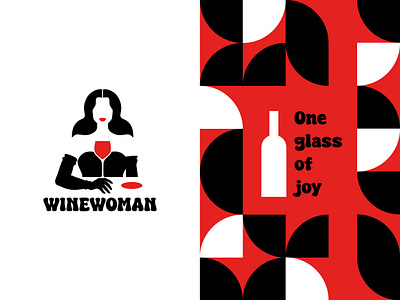 WineWoman Unused Logo concept