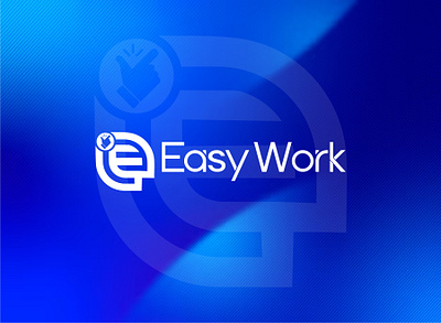 EasyWork Logo and Brand Style Guide Design brand design brand guidelines brand identity brand style guide branding branding designer design graphic design logo logo design logotype marketplace logo modern logo visual identity website logo